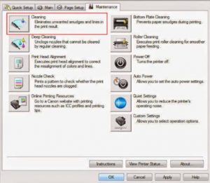 Cara Cleaning Printer Canon IP2770 dengan software